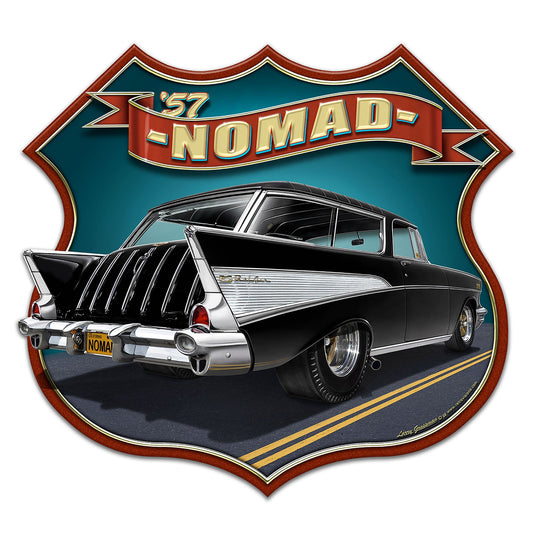 1957 Nomad Shield 18 x 17