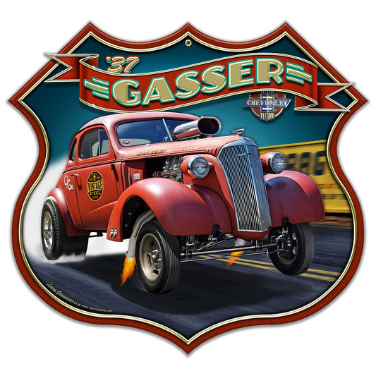 1937 Chevy Gasser 16 x 15