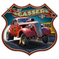 1937 Chevy Gasser Shield 18 X 17