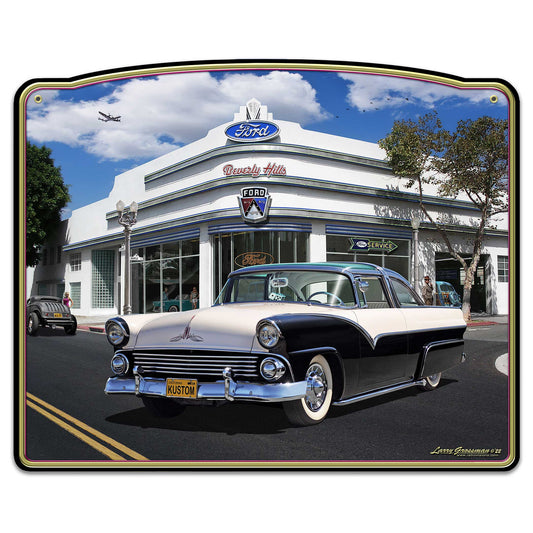 1955 Ford Dealership 18 x 15