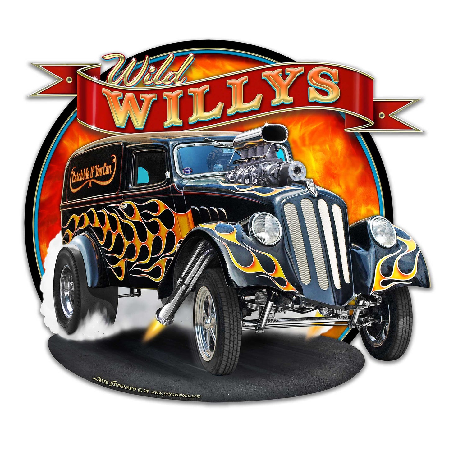 Lgc366 1933 Wild Willys 22 x 20