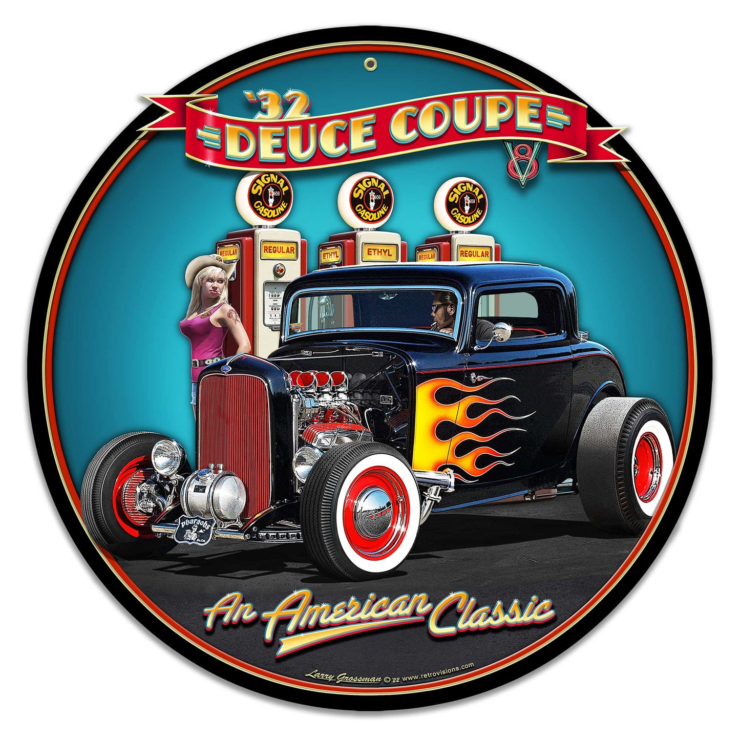 1932 Deuce Coupe Fill-Up
