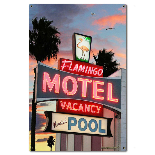Flamingo Motel 16 x 24
