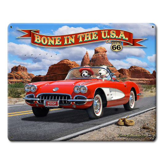 Bone In Usa Vette 15 x 12