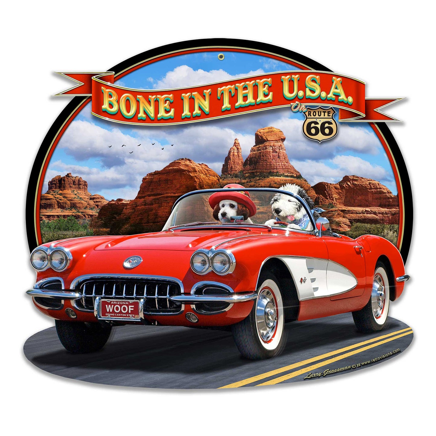 Bone In Usa Vette 16 x 15