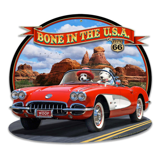 Bone In Usa Vette 18 x 16