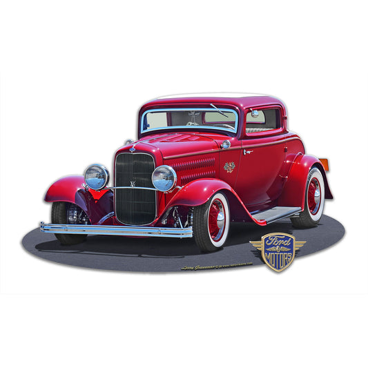1932 Full-Fendered Rod 22 x 12