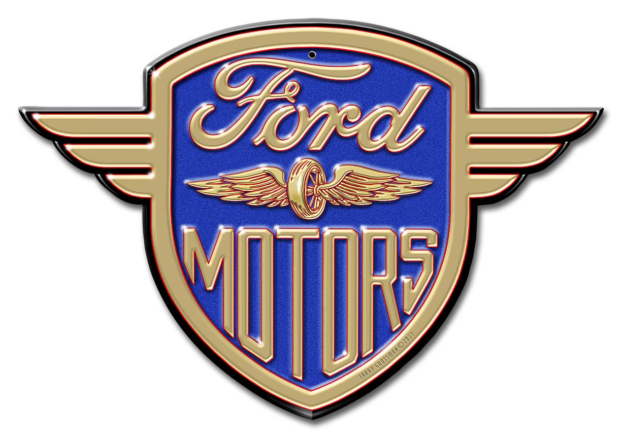 Ford Motors Shield 16 x 11