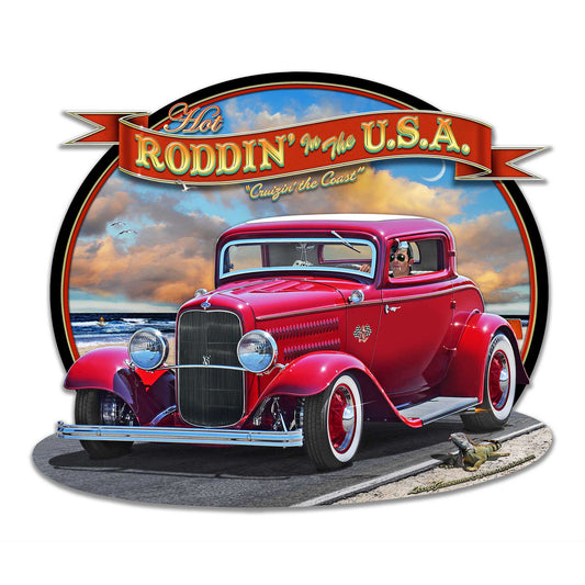 Roddin' In The Usa 22 x 19
