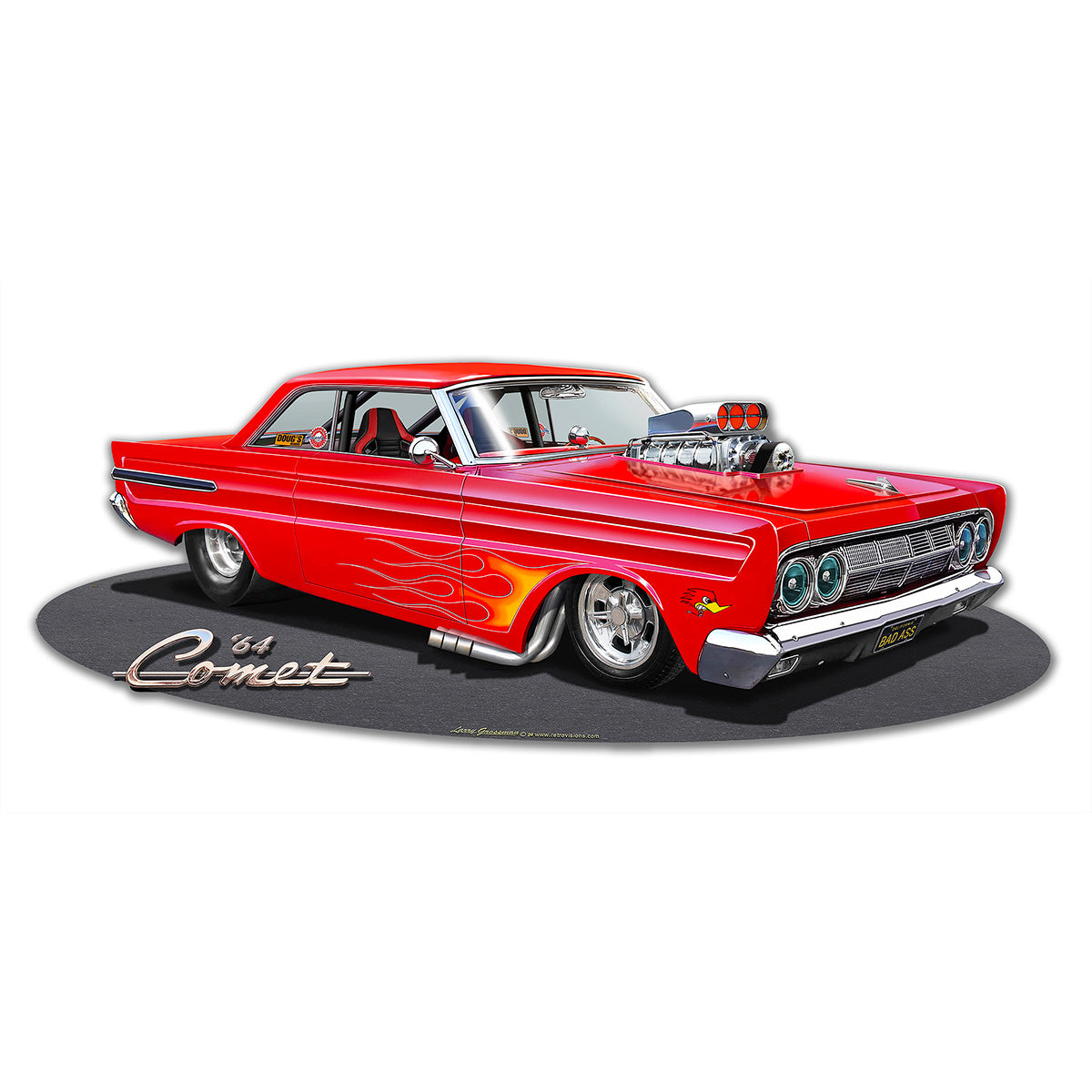 1964 Comet Gasser 22 x 9