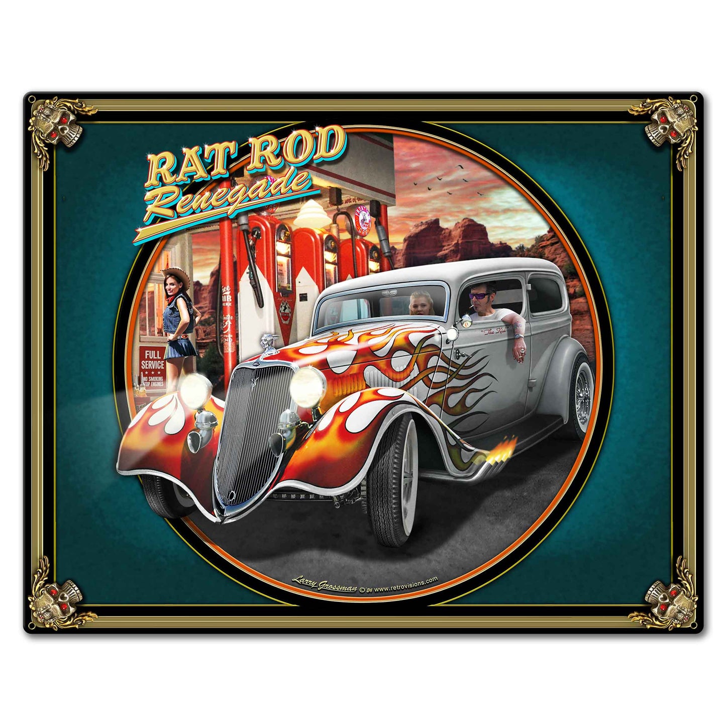 Rat Rod Renegade 30 x 24