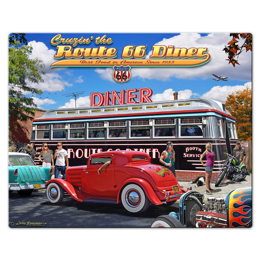 Route 66 Diner 15 x 12