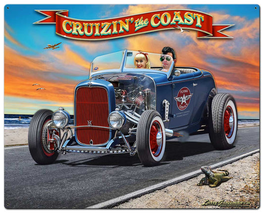 32 Cruzin The Coast 30 x 24