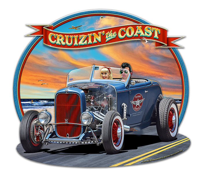 32 Cruzin The Coast 16 x 14