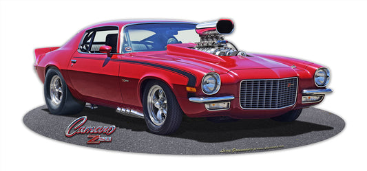 1971 Camaro Muscle 18 x 8