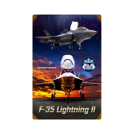 F35 Lightning Ii 12 x 18