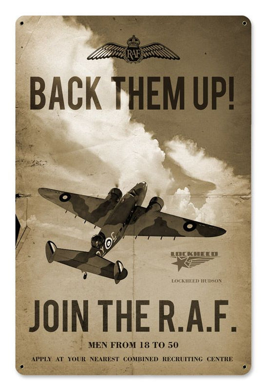 Join The Raf 12 x 18