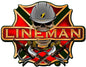 Lineman Maltese Cross 16 x 13