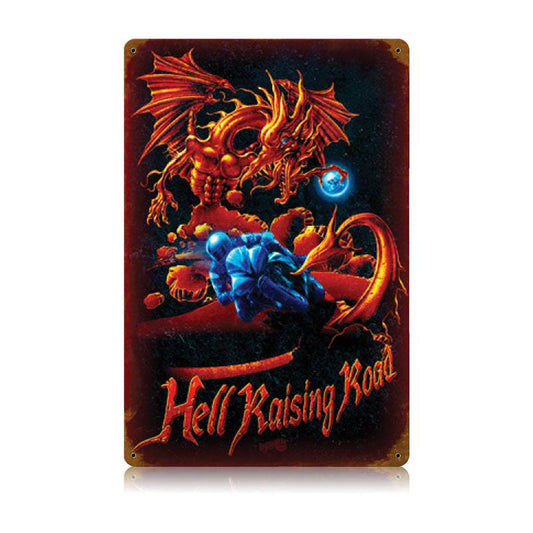 Hell Raising Road 12 x 18