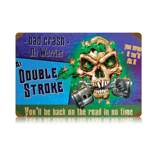Double Stroke 18 x 12