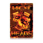 Hot Heads 12 x 18