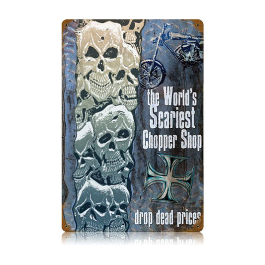 Scariest Chopper 12 x 18