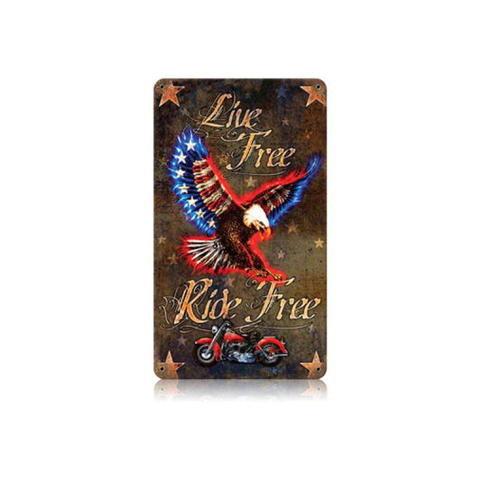 Live Free 8 x 14