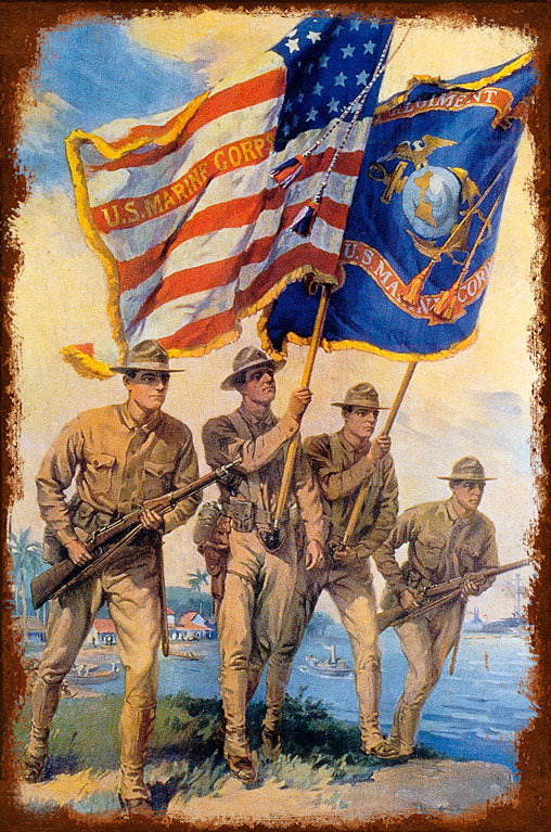 Marines Flag 18 X 12