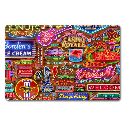 Nifty Neons 18 x 12