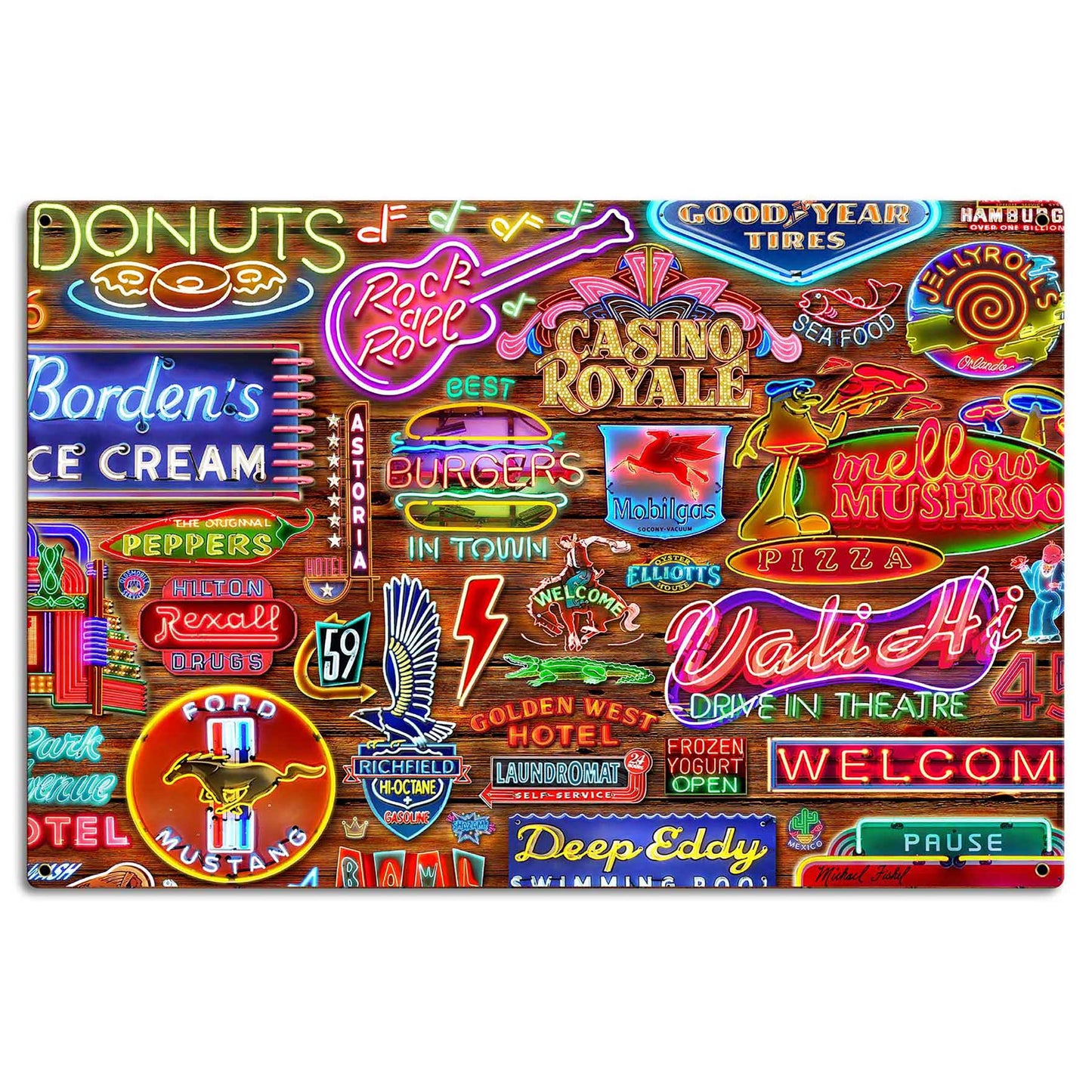 Nifty Neons 24 x 16