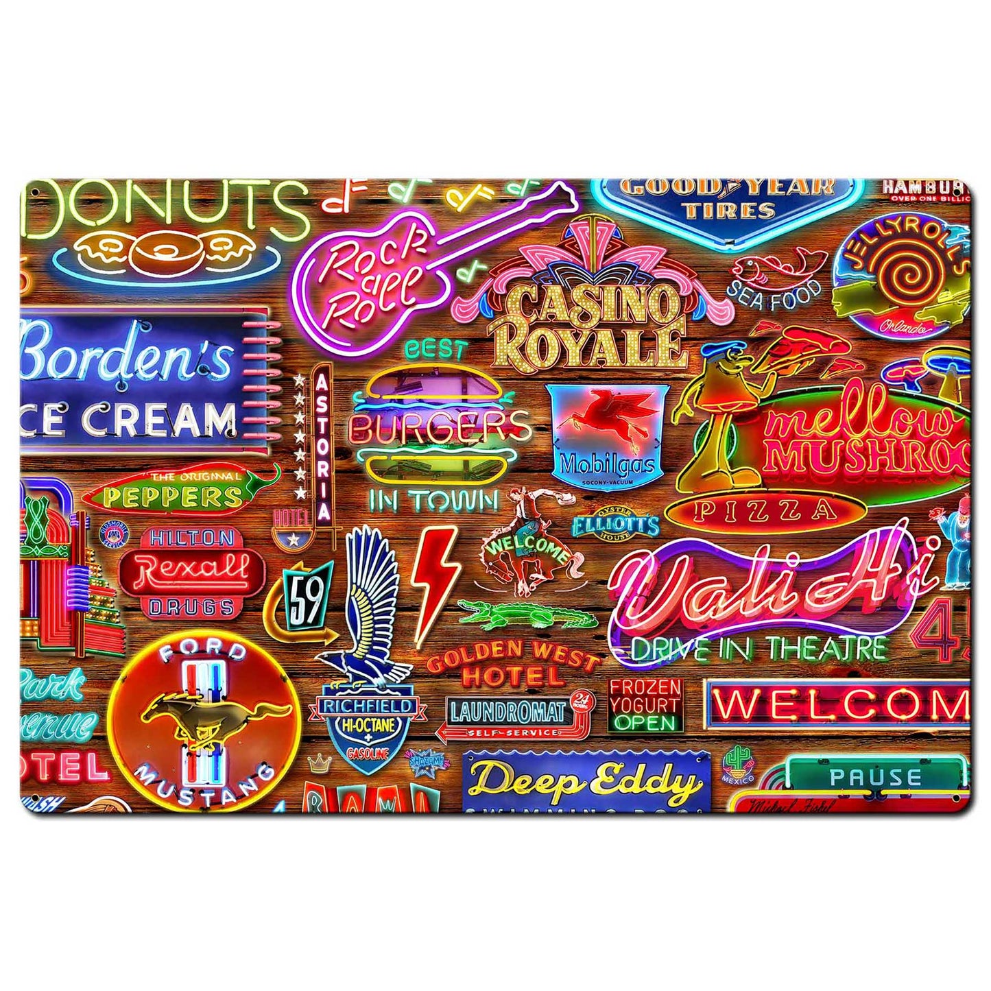 Nifty Neons 36 x 24