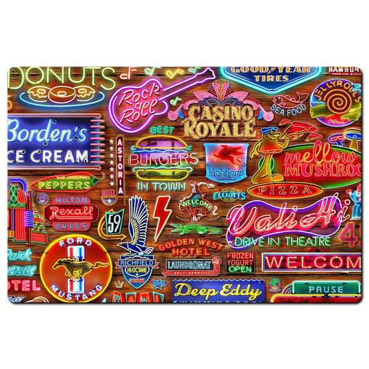 Nifty Neons 36 x 24
