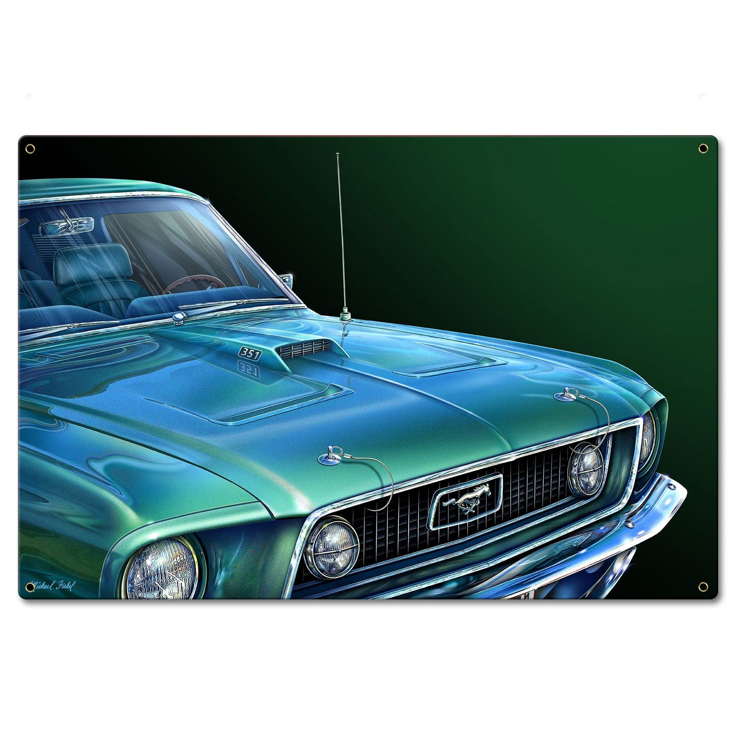 1969 Mustang 24 x 16