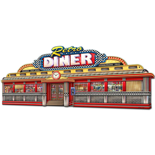 Retro Diner 36 x 15