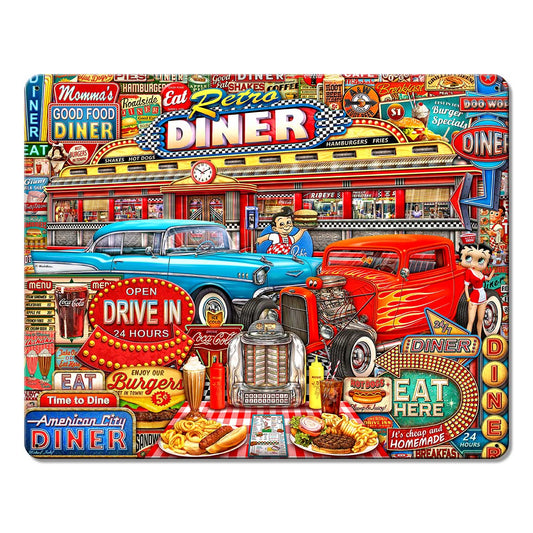 Retro Diner Crusin' 15 x 12