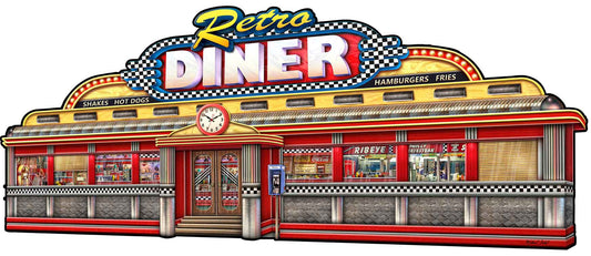 Retro Diner 32 x 14
