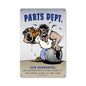 Parts Dept 12 x 18