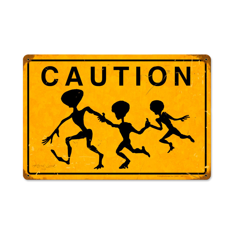Alien Crossing 18 x 12
