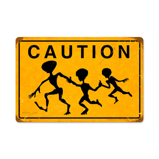 Alien Crossing 18 x 12