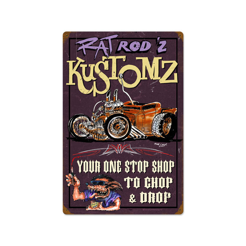Rat Rodz Kustomz 16 x 24