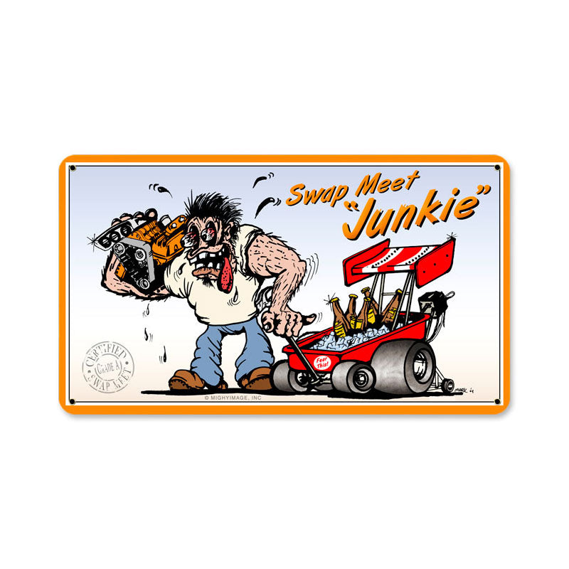 Swap Meet Junkie 14 x 8