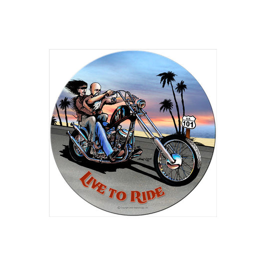 Live To Ride 14 x 14