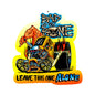 Bad To The Bone 18 x 18