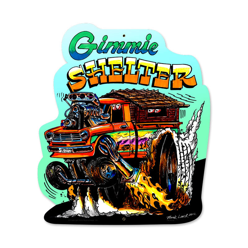 Gimme Shelter 14 x 17