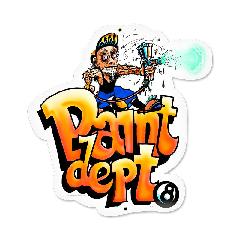 Paint Dept 17 x 18