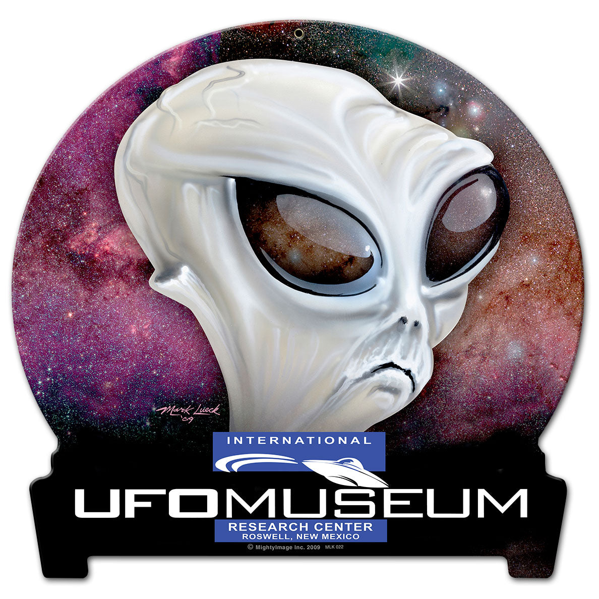 Ufo Museum Half Moon 16 X 16