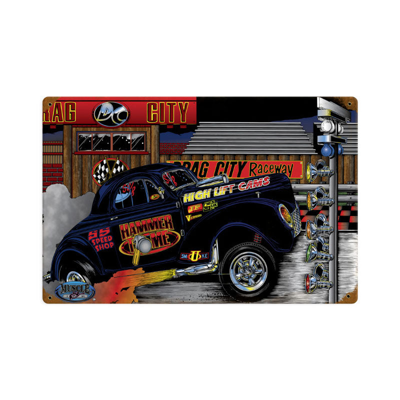 Gasser Willeys Hammer Time 18 x 12