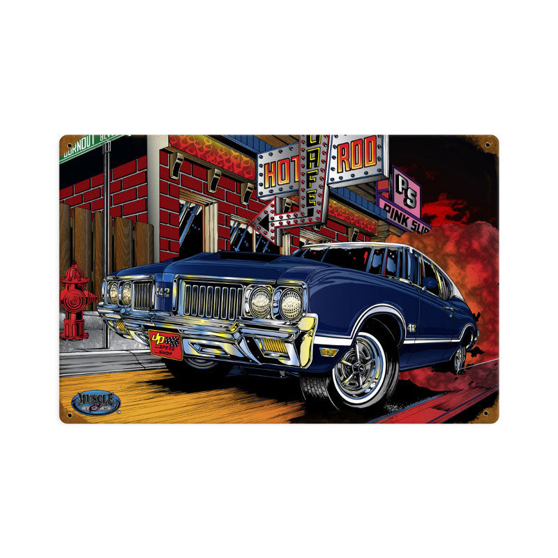 Olds 442 18 x 12