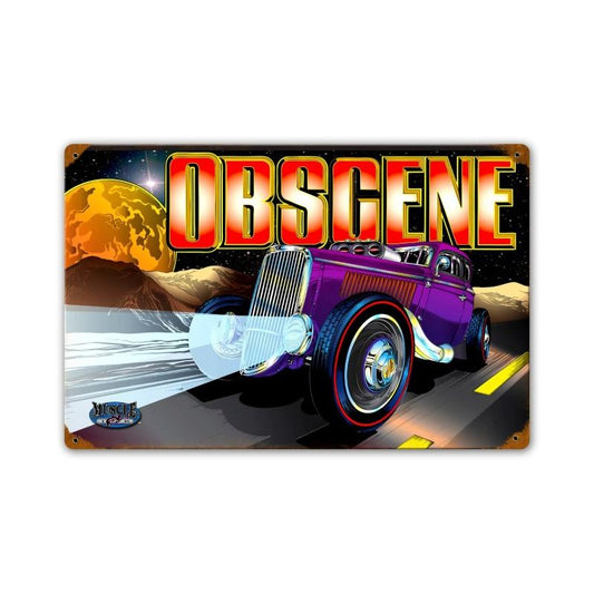 Obscene 12 x 18
