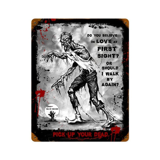 Zombie Love At First Sight 12 x 15